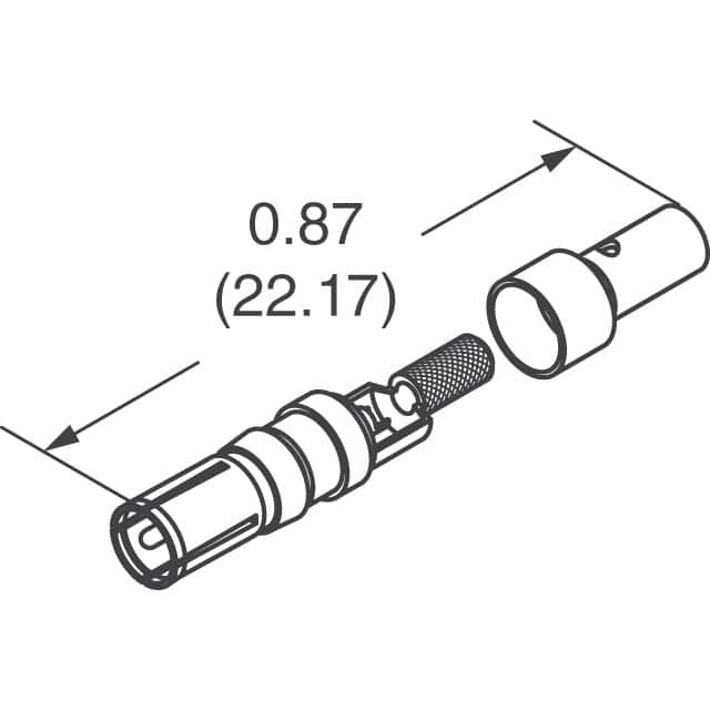 L17DM537425001 Amphenol ICC (Commercial Products)  Contactos de conector D-Sub en forma de D